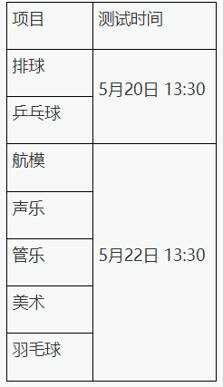 北京2026年北航实验学校中考特长生招生测试安排及温馨提示