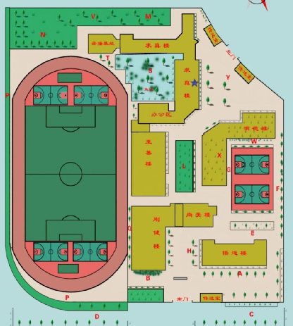 2023北京市京源学校考点平面图及考场分布图